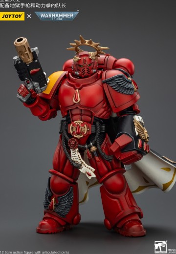 圣血天使 配备地狱手枪和动力拳的队长 | Hpoi手办维基