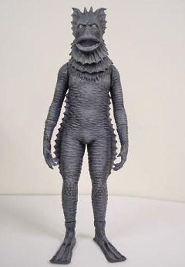 大怪兽系列 奥特Q编 海底原人 拉贡 黑白色版 | Hpoi手办维基