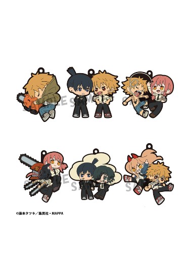 橡胶挂件 伙伴收藏系列 链锯人