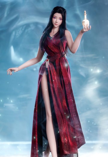 凡人修仙传动画 1/6元瑶-红衣裙可动人偶 | Hpoi手办维基