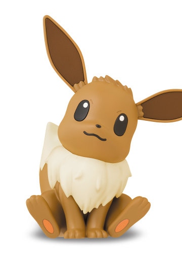 宝可梦拼装模型收藏 快快拼！！简装版 伊布 | Hpoi手办维基