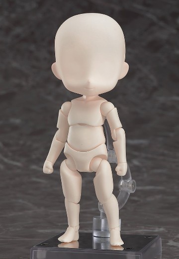 粘土娃 素体 1.1: 男孩 (糖白色) | Hpoi手办维基