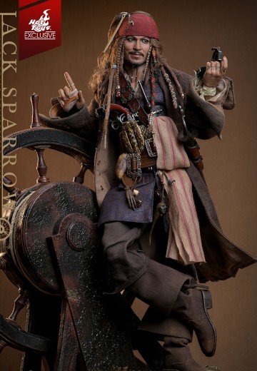 《加勒比海盗5：死无对证》杰克船长（植发版）1:6比例珍藏人偶（豪华版）