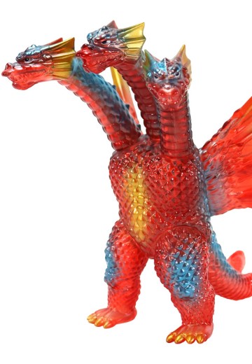 CCP中等尺寸系列 哥斯拉EX【第12弹】王者基多拉（1991）复古红透明版 | Hpoi手办维基