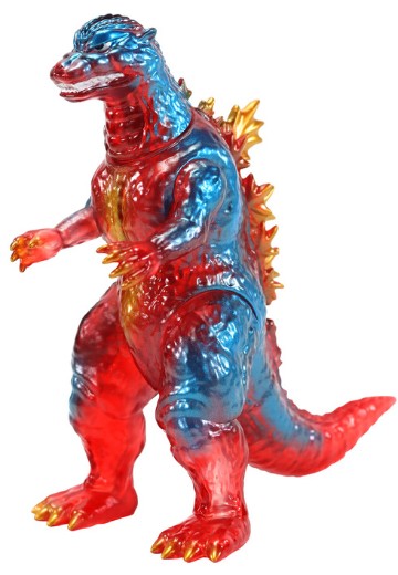 CCP中等尺寸系列 哥斯拉EX【第12弹】哥斯拉（2004）复古红透明版 | Hpoi手办维基