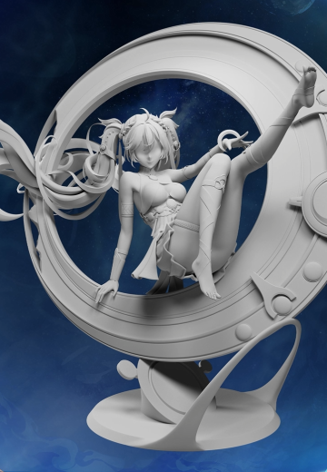 薪火系列 尤诺1/7手办 宛如水中月