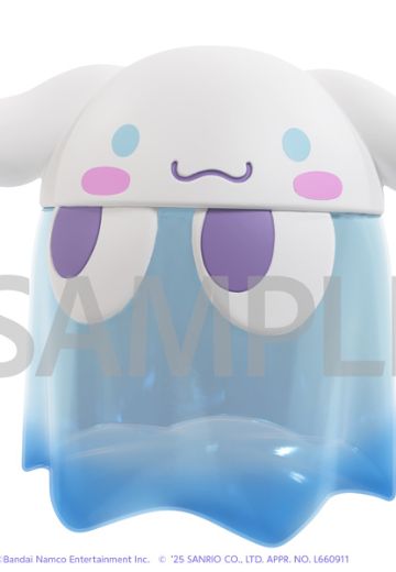 吃豆人 × 三丽鸥 小玩偶收藏 豪华幽灵大耳狗 透明版