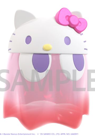 吃豆人 × 三丽鸥 小玩偶收藏 豪华幽灵凯蒂猫 透明版 | Hpoi手办维基