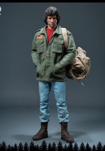 《第一滴血》 1/6 约翰．兰保（野战大衣版）