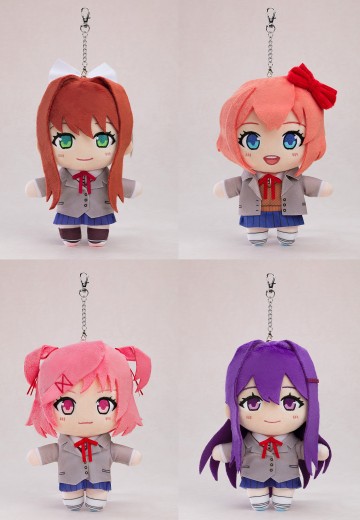 玩偶钥匙圈 莫妮卡／纱世里／夏树／优里 | Hpoi手办维基