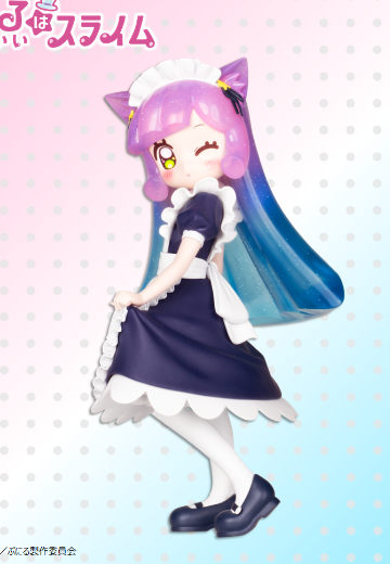 《噗妮露是可爱史莱姆》动画版珍藏人偶 打扮成猫耳女仆的可爱噗妮露