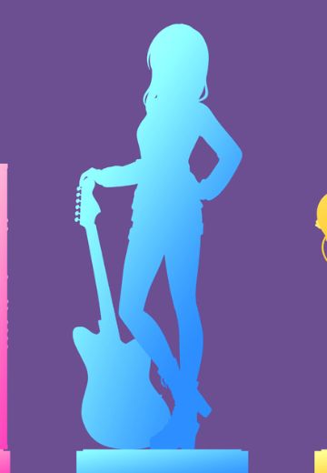 少女乐队的呐喊 呐喊一夏系列 河原木桃香