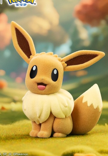 宝可梦植绒系列摆件第一弹 伊布款 | Hpoi手办维基