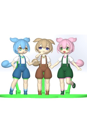 Plafia Mochimon-tachi | Hpoi手办维基