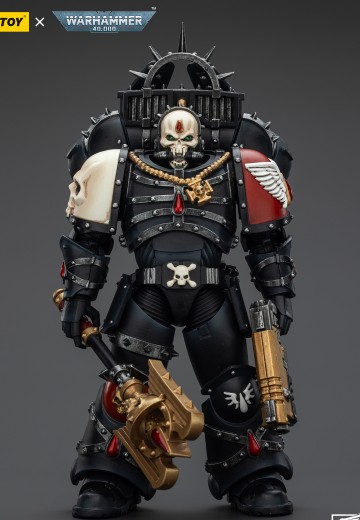 圣血天使 勒马特斯 配备跳跃背包，圣血权杖和赦免者爆矢手枪