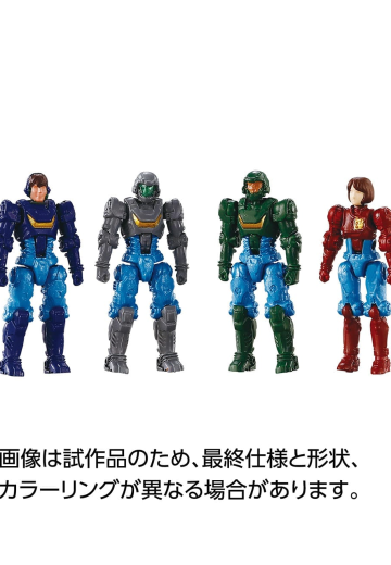 日本国内多美商城专属商品 戴亚克隆 战术堡垒队员套装 | Hpoi手办维基