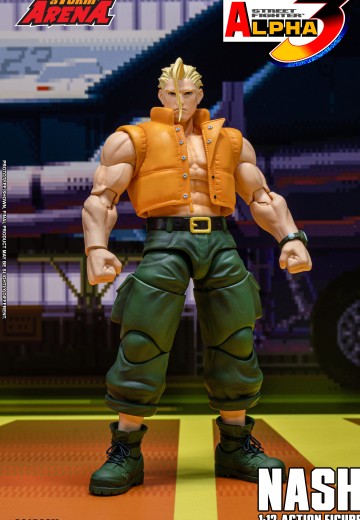 纳什 - 少年街霸3 - STORM ARENA | Hpoi手办维基