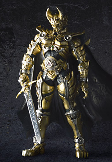 牙狼系列 换装铠甲与剧中道具第一作 牙狼“钢牙”与魔导指环扎尔巴 | Hpoi手办维基