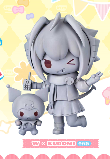 粘土人 明日方舟 W X 酷洛米 合作款 | Hpoi手办维基