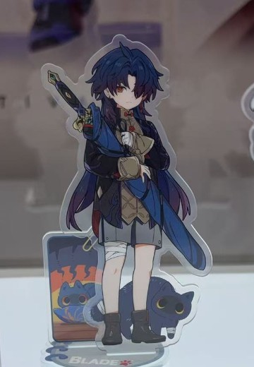 RISE UP+系列 崩坏：星穹铁道 小不点猫猫系列手办 刃 | Hpoi手办维基