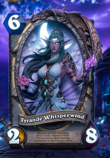 炉石传说 泰兰德·语风卡牌 | Hpoi手办维基