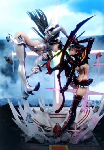 斩服少女 缠流子 对 鬼龙院皐月 | Hpoi手办维基