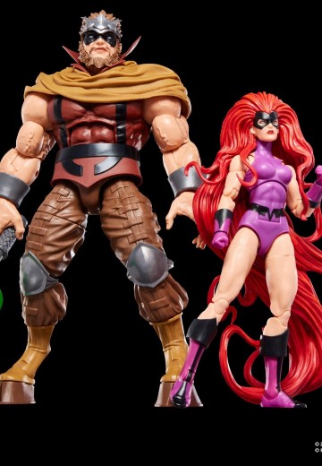 漫威传奇系列 异人族 美杜莎 与 戈尔工 | Hpoi手办维基