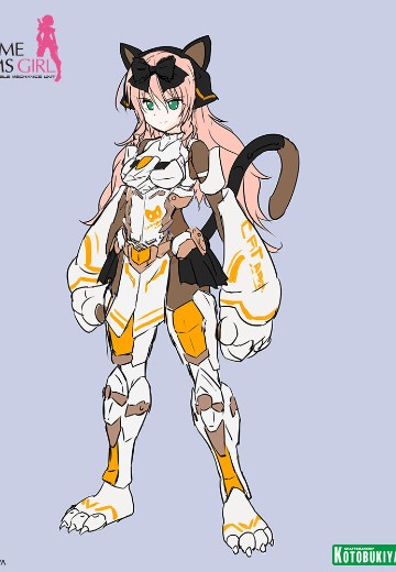 机甲少女 突伽Ⅰ 猫猫装甲 三色猫