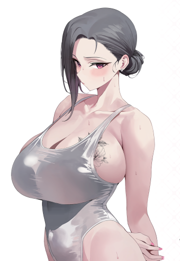 东滩女士Lee Sara 液态银泳装 | Hpoi手办维基