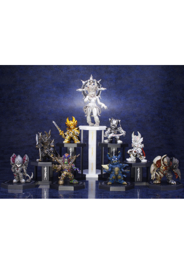 牙狼[GARO] Q版魔戒收藏 完整套装 | Hpoi手办维基