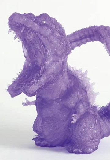 Q版拟真系列 哥斯拉2016 觉醒ver.  紫色透明版
