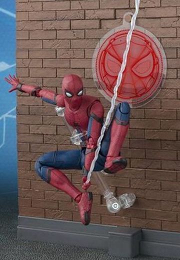 S.H.Figuarts 蜘蛛侠：英雄归来 和魂系列可动支架场景墙 | Hpoi手办维基