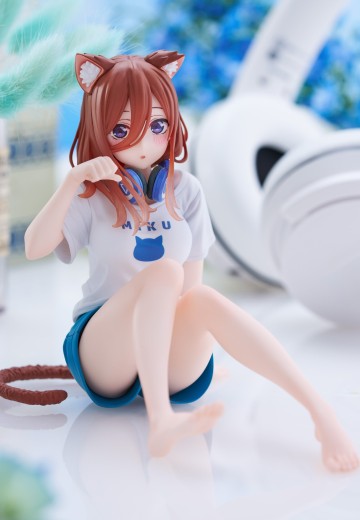 Desktop Cute 五等分的新娘∬ 中野三玖~新绘制猫咪居家服~