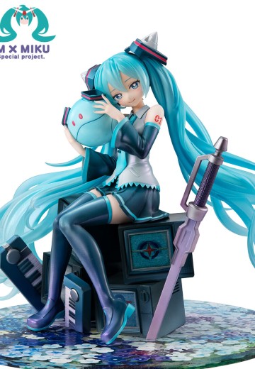 Lucrea 高达45周年联名初音未来 初音未来×高达00