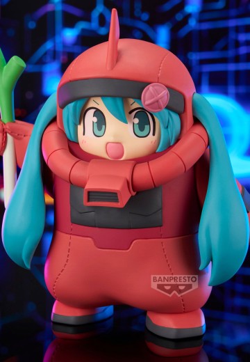 高达45周年×初音未来 夏亚扎古谷努咪 [初音未来版] | Hpoi手办维基