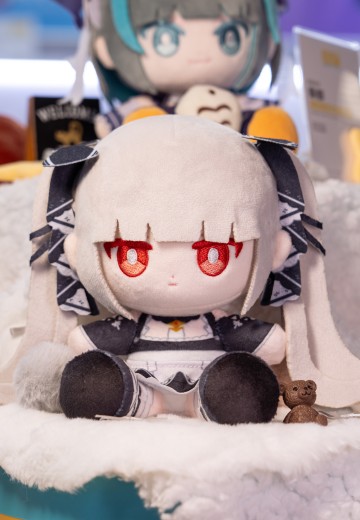 碧蓝航线 可畏 PuniPuni坐姿毛绒娃娃 | Hpoi手办维基