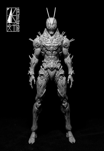 蝗虫型一号 全身像