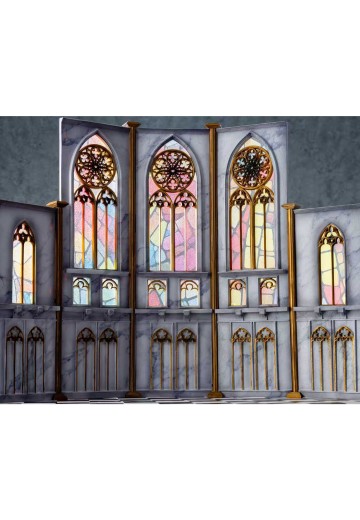 大教堂 - 圣礼堂背景摆件