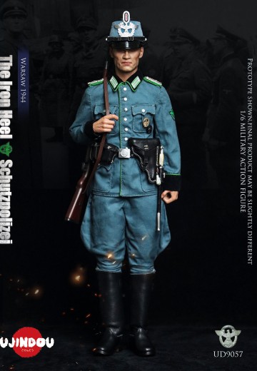 UD9057 二战德军治安警察 华沙1944