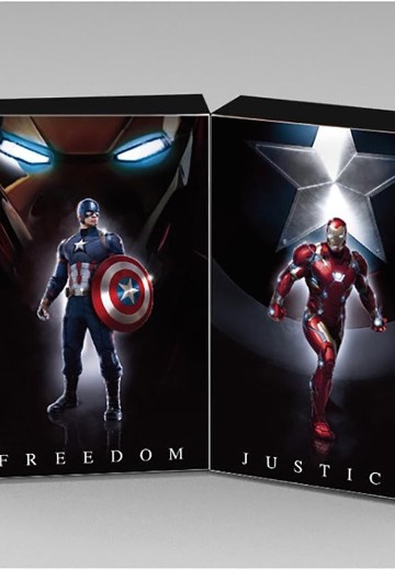 玩具反斗城限定 S.H.Figuarts 美国队长（内战）和钢铁侠Mark46 特别盒装 | Hpoi手办维基