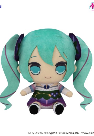 圆滚滚大毛绒玩偶 初音未来 牵牛花