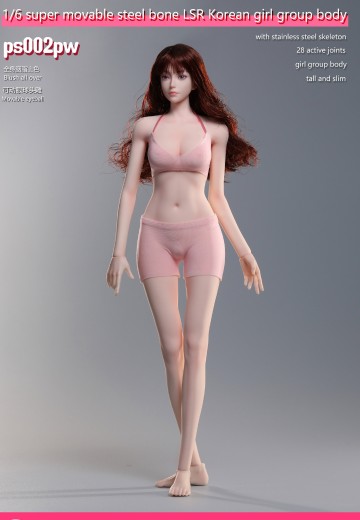 超可动钢骨液态硅胶女素体