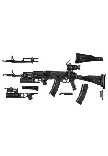 小军械库 LA117 AK74M自动步枪+GP25枪挂式榴弹发射器 | Hpoi手办维基