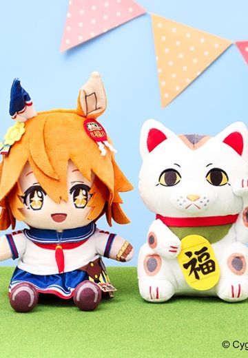 赛马娘 玩偶 待兼福来 与 喵桑背包