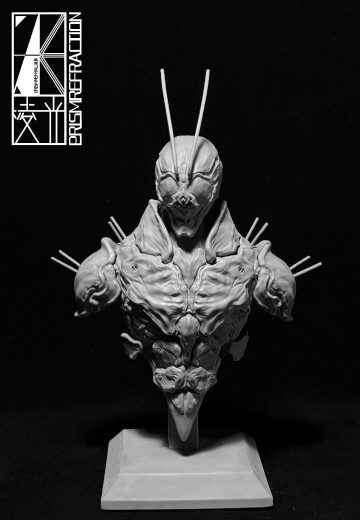 蝗虫型一号 半身像