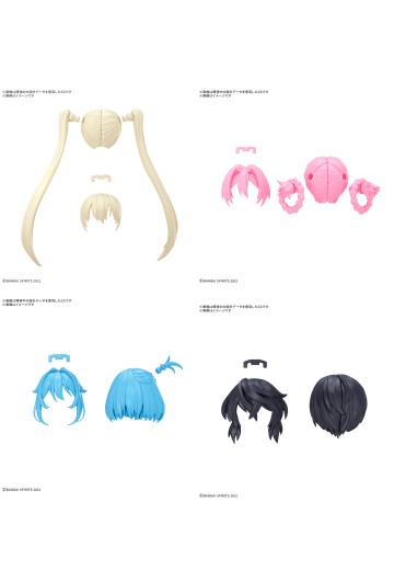 30MS 可选发型配件13 全4种 | Hpoi手办维基