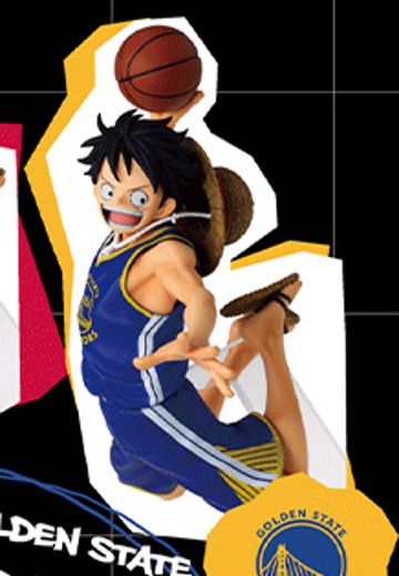 MASTER STARS PIECE 航海王×NBA 蒙奇·D·路飞 金州勇士队 | Hpoi手办维基