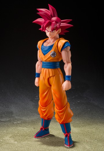 S.H.Figuarts 超级赛亚人之神 孙悟空〈神之气息缠绕的身姿〉 | Hpoi手办维基