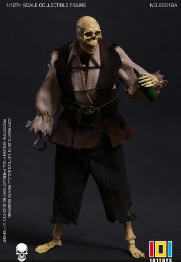 ES019A 掌上精灵系列 骷髅海盗水手(做旧版） | Hpoi手办维基