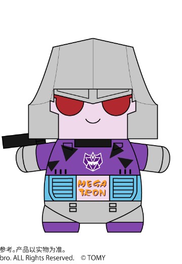 Mochibots 变形金刚 毛绒玩偶 威震天 G2